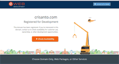 Desktop Screenshot of crisanto.com